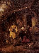 Ostade, Isaack Jansz. van Rest by a Cottage oil painting